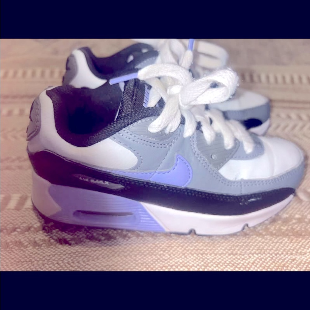 Nike Air Max 90 LTR Girls 13 Shoes (DV3608) Purple Violet Size 13 13C Children